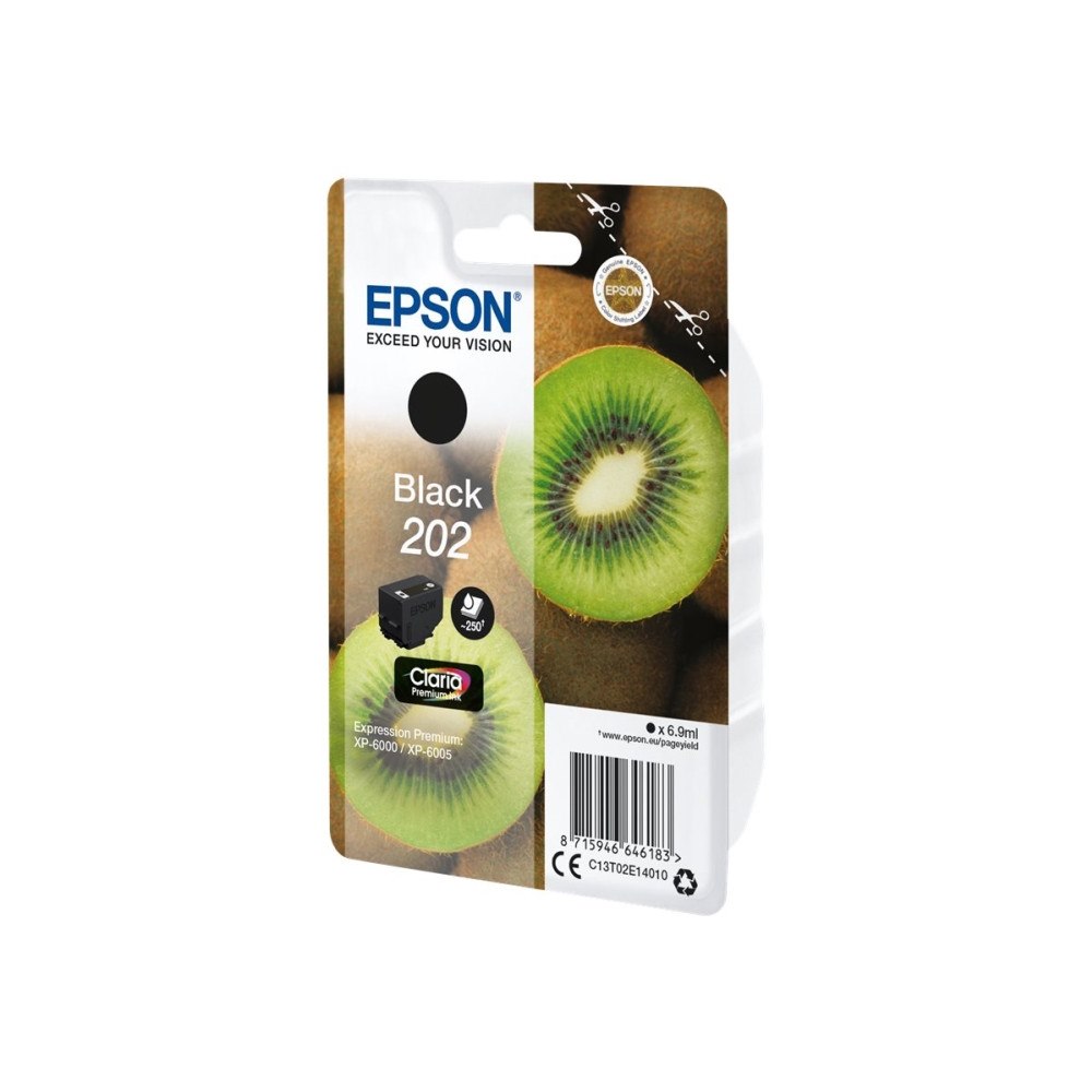 EPSON Epson 202 - svart - original - bläckpatron