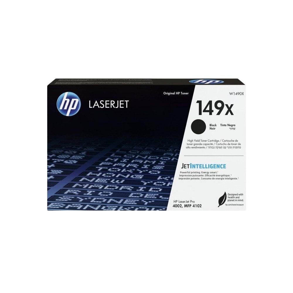 HP HP 149X - hög kapacitet - svart - original - LaserJet - tonerkassett (W1490X)