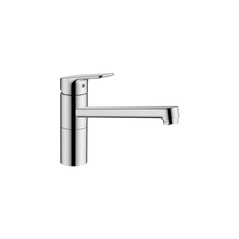 ORAS Oras Linea köksblandare med låg svängpip och 3/8" flexibla a...