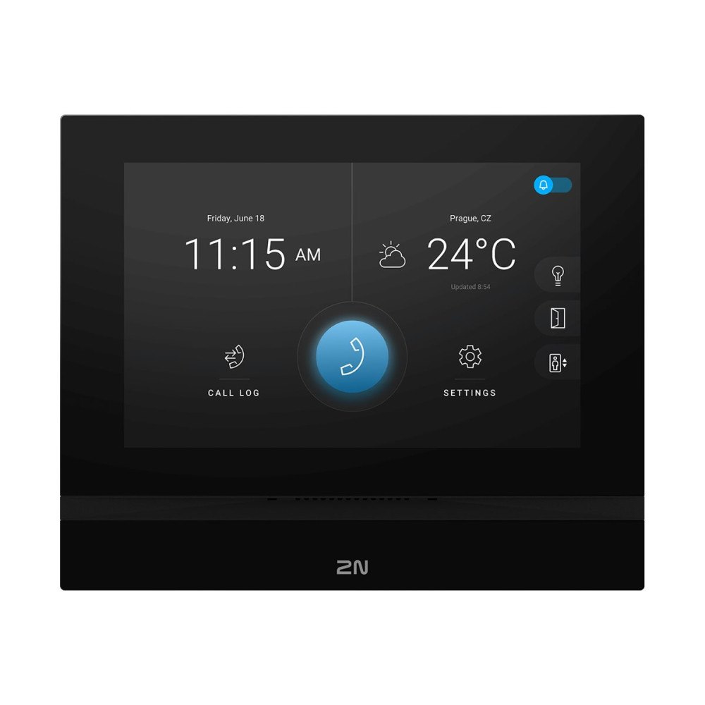 2N TELEKOMUNIKACE 2N Indoor View - kontrollpanel med pekskärm - 802.11a/b/g/h/n/ac - svart