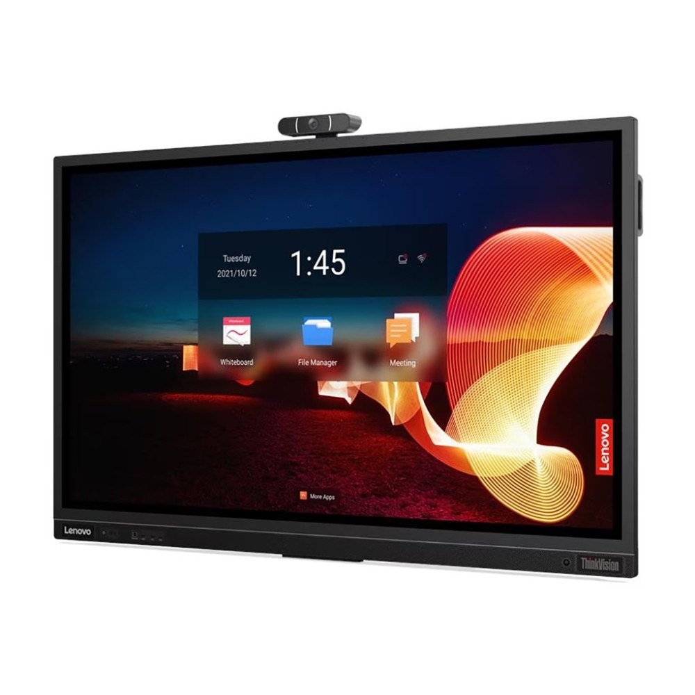 Lenovo Lenovo ThinkVision T65 65" LED-bakgrundsbelyst LCD-skärm - 4K - för interaktiv kommunikation