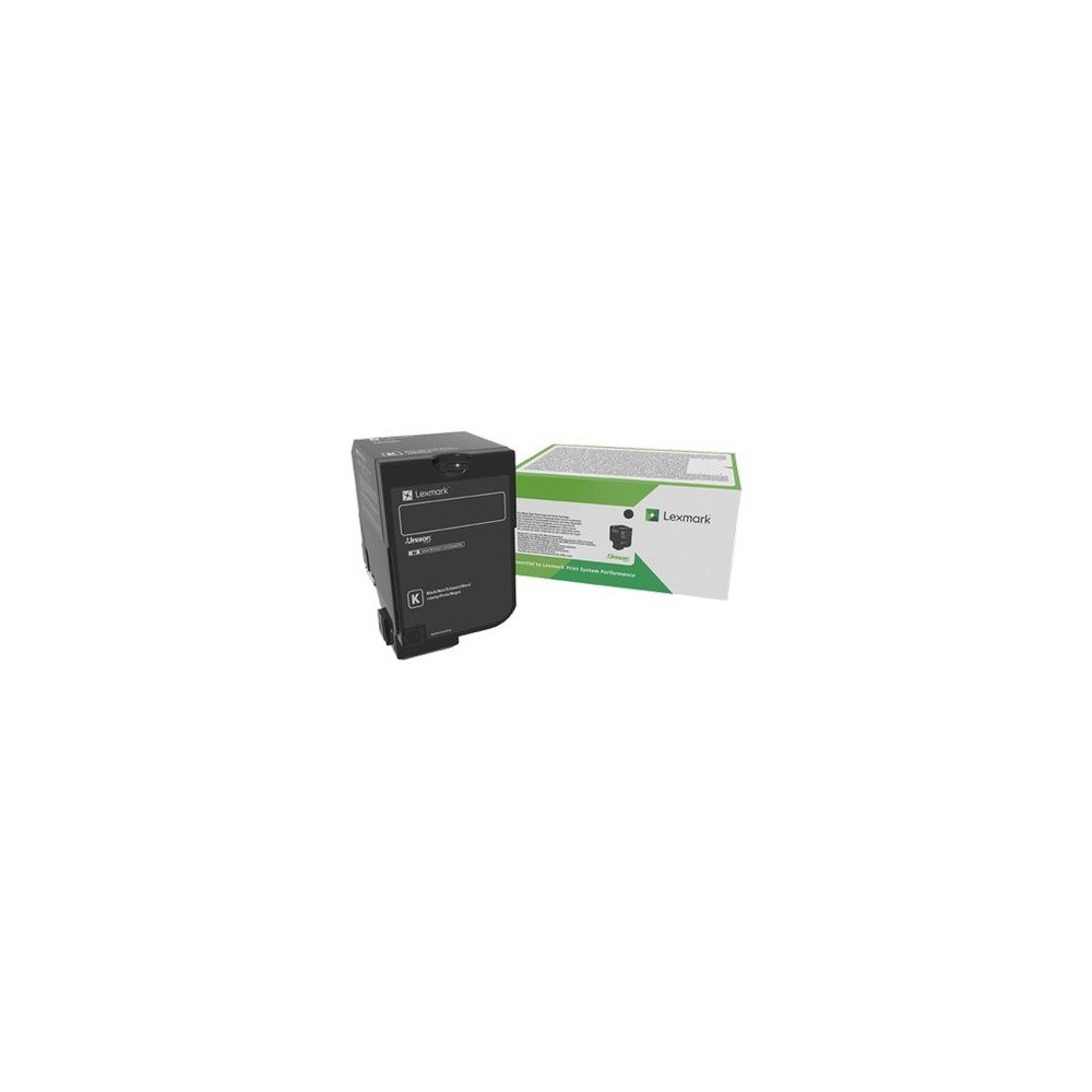 Lexmark International Lexmark - svart - original - tonerkassett - LCCP, Lexmark Corporate