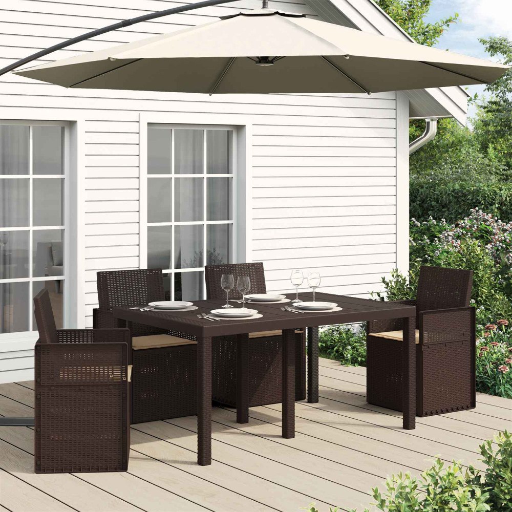 vidaXL Sittkuddar 4 pcs Taupe 47 x 36 x 2 cm Polyester