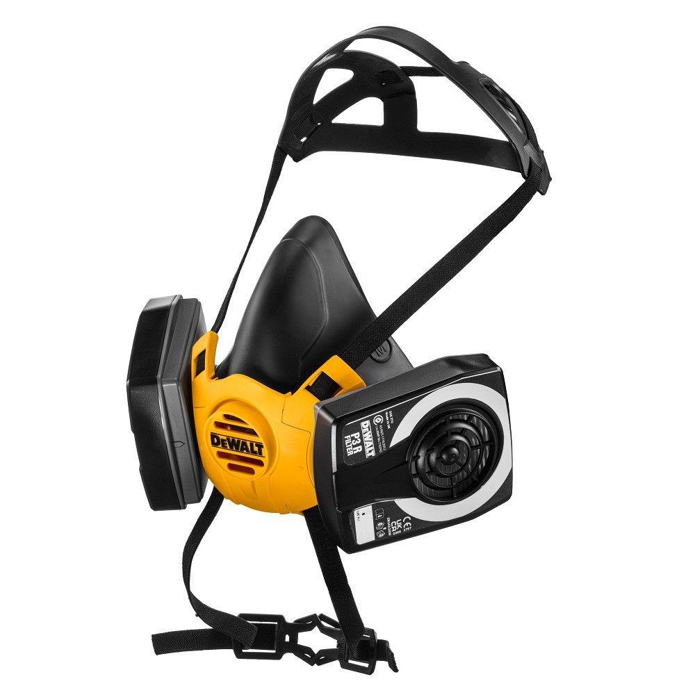DeWalt DeWalt skyddshalvmask med filter klass P3, storlek l DXIR1HM...