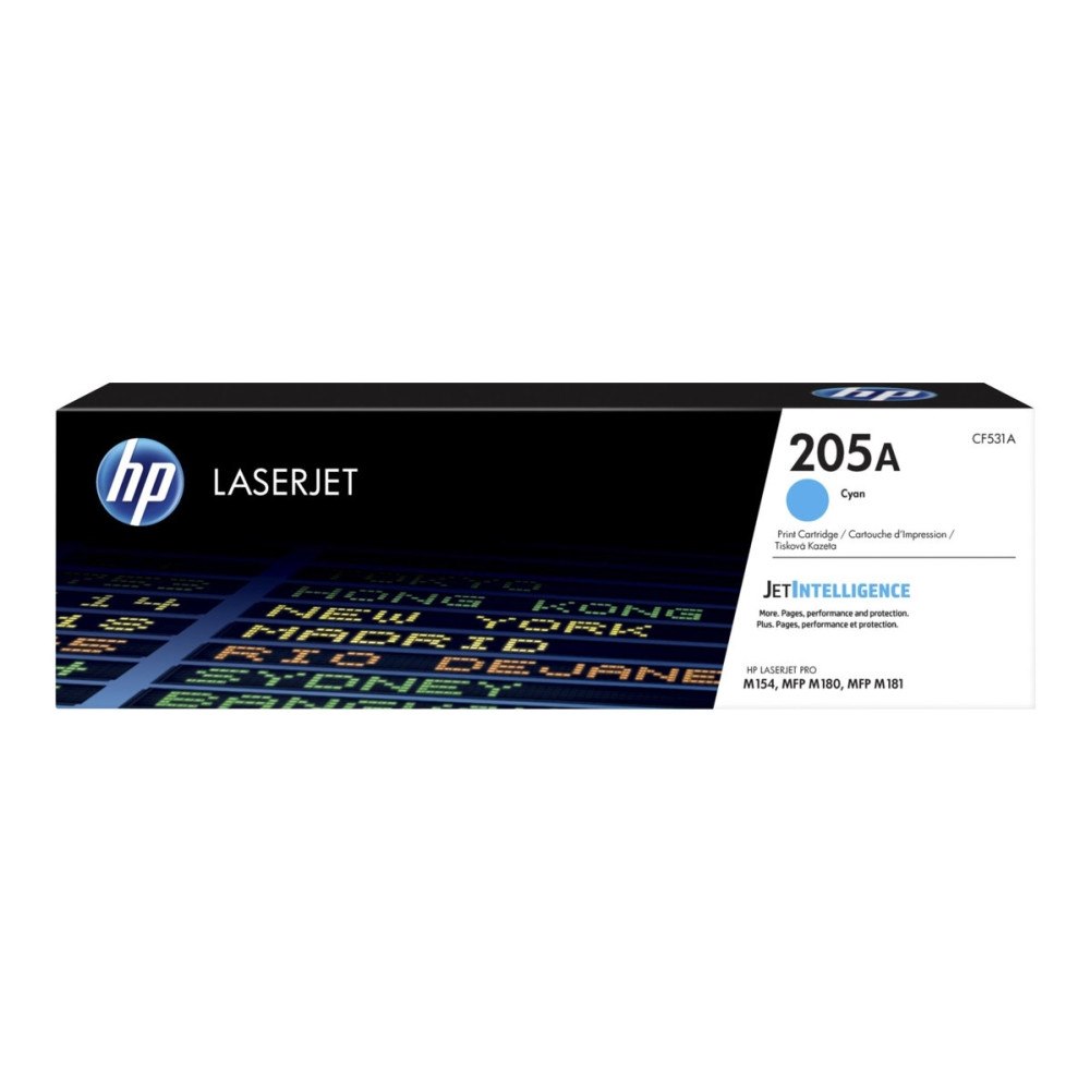 HP HP 205A - cyan - original - LaserJet - tonerkassett (CF531A)