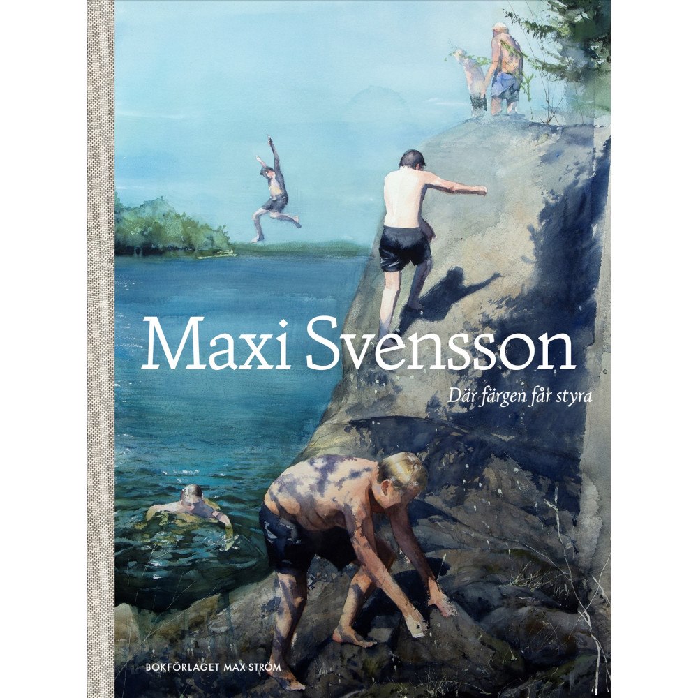 Maxi Svensson Där färgen får styra (bok, halvklotband)