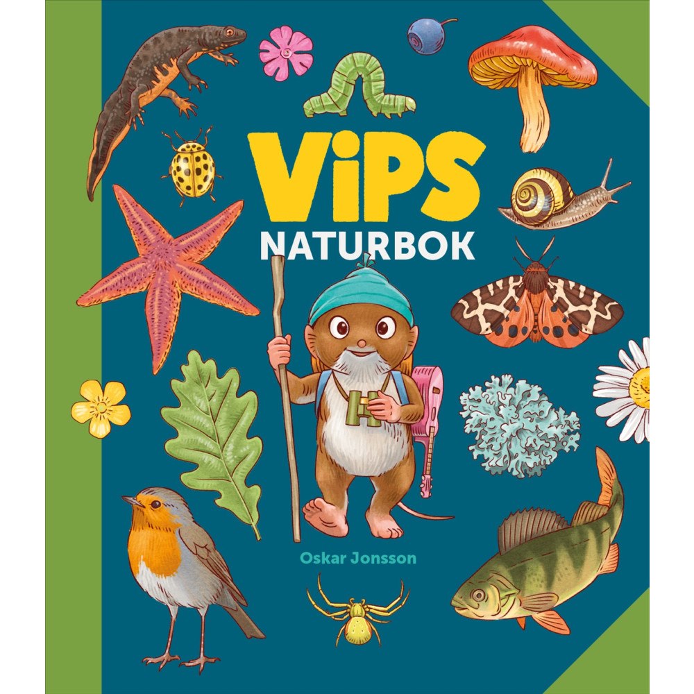 Oskar Jonsson Vips naturbok (inbunden)