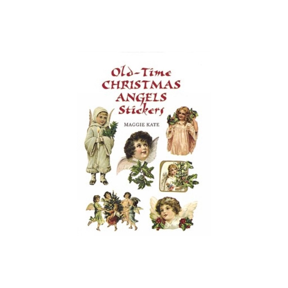 Dover publications inc. Old-Time Christmas Angels Stickers (häftad, eng)