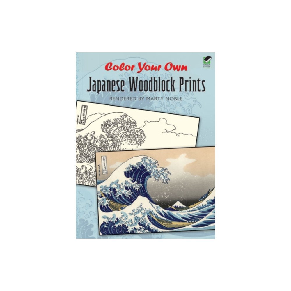 Dover publications inc. Color Your Own Japanese Woodblock Prints (häftad, eng)