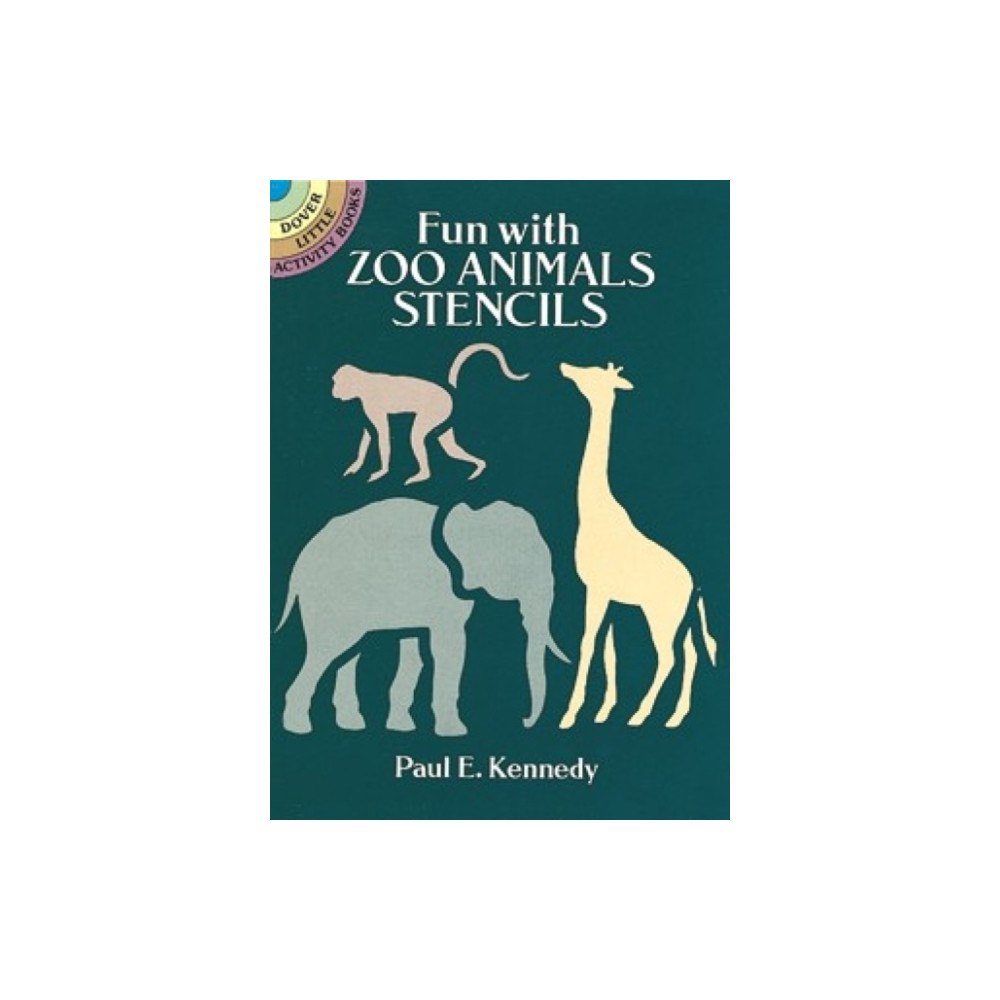 Dover publications inc. Fun with Zoo Animals Stencils (häftad, eng)