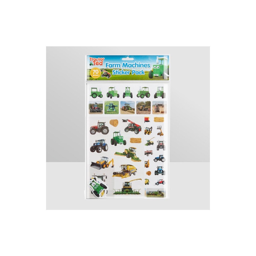 TRACTORLAND LTD Tractor Ted Sticker Pack (häftad, eng)