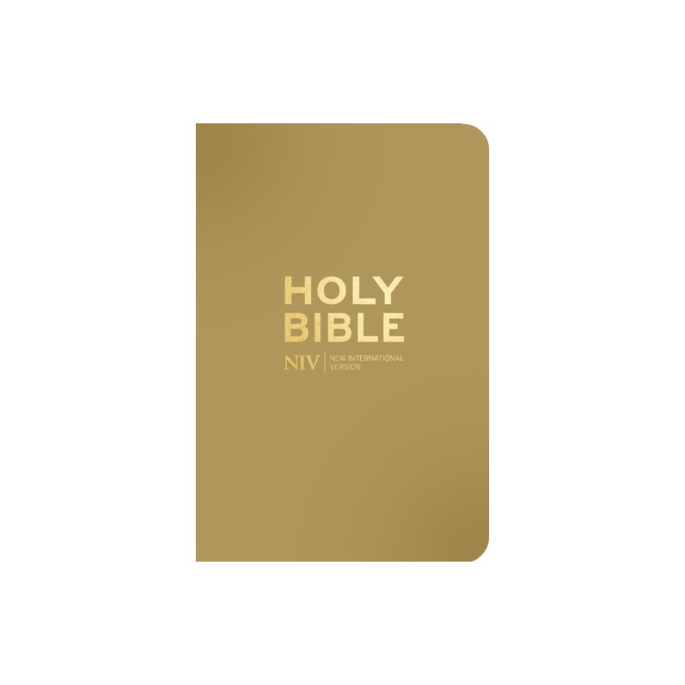 Hodder & Stoughton NIV Pocket Latte Bible with Gold Zip (häftad, eng)