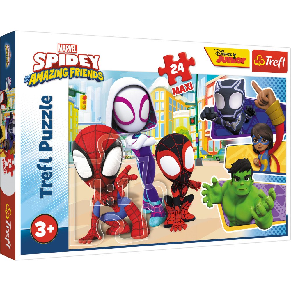 Egmont Kärnan Pappussel Trefl 24 Bitar Maxi Marvel Spidey