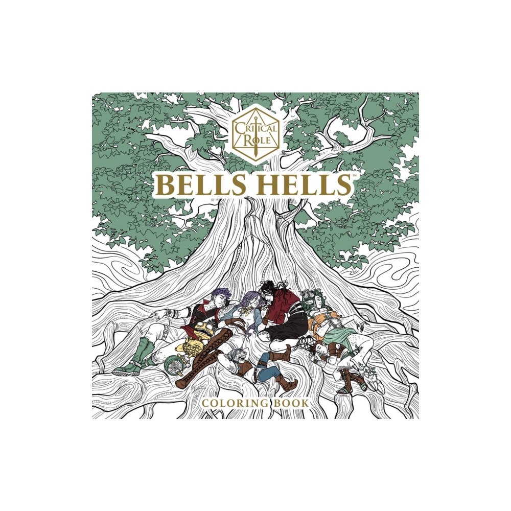 Dark Horse Comics,U.S. Critical Role: Bells Hells Coloring Book (häftad, eng)