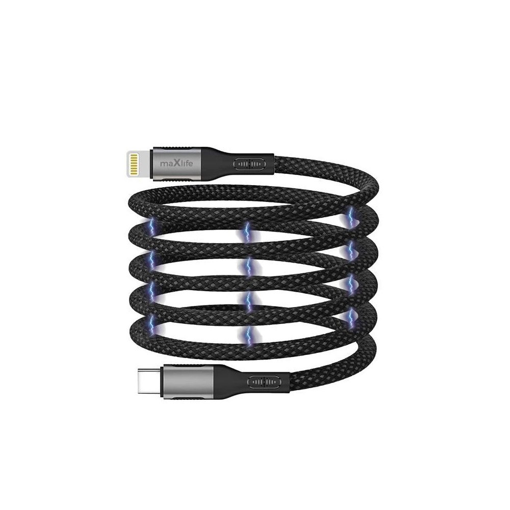 MaxLife Maxlife magnetkabel MXUC-11 USB-C till Lightning 1,0 m 27W s...