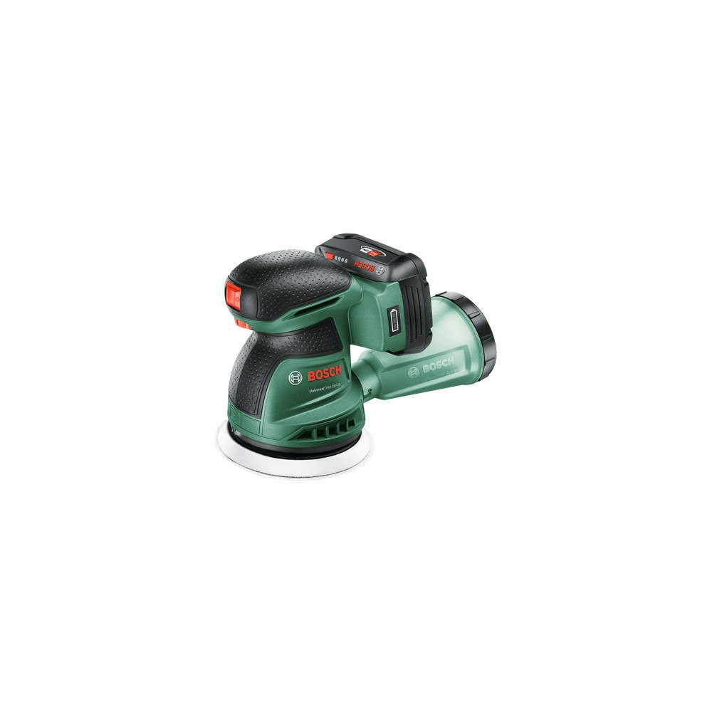 Bosch Bosch UniversalOrbit 18V-20, Rundslipmaskin, Svart, Grön, 10...
