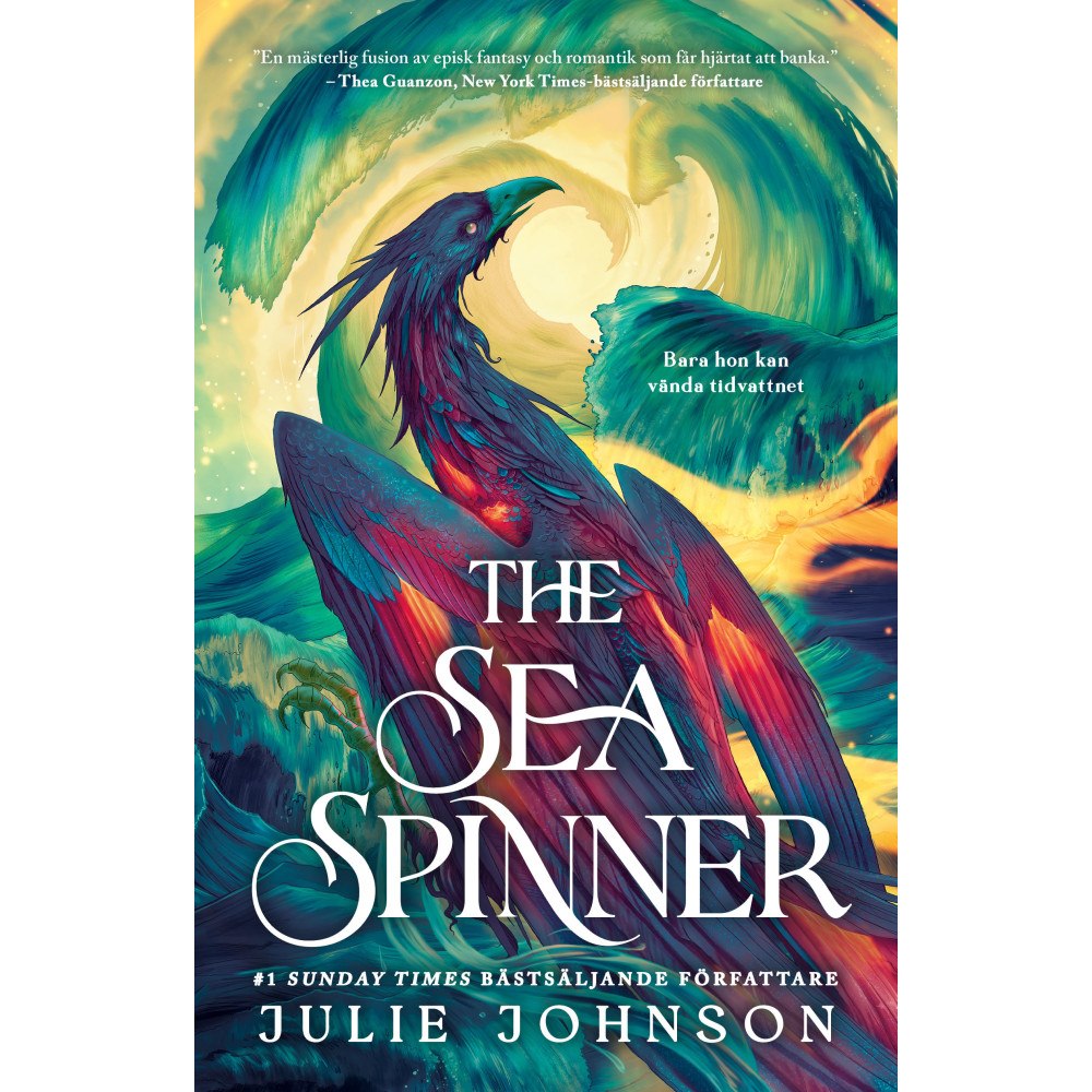 Julie Johnson The Sea Spinner (svensk utgåva) (bok, danskt band)
