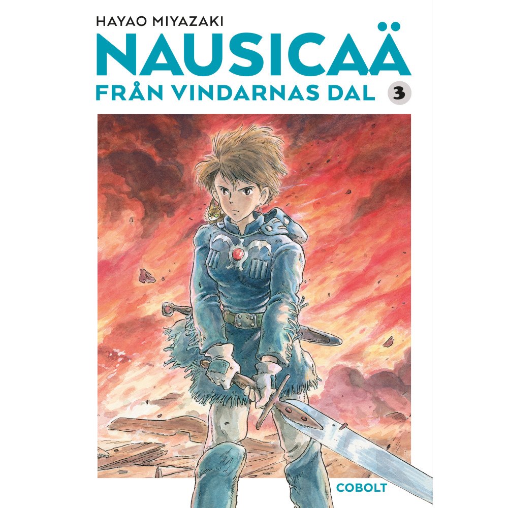 Hayao Miyazaki Nausicaä från Vindarnas dal 3 (bok, danskt band)