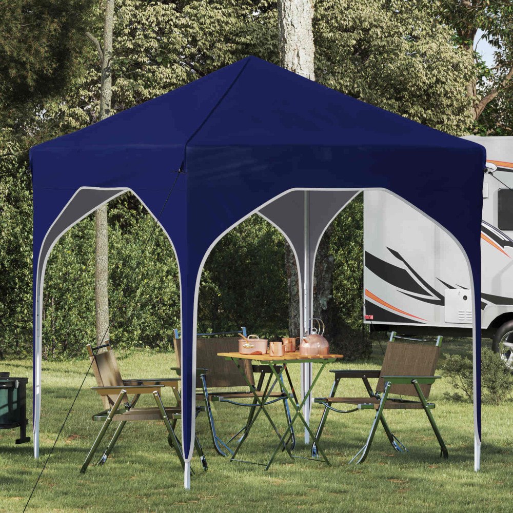 vidaXL Pop-up Partytält 194 x 194 x 245 cm Blå