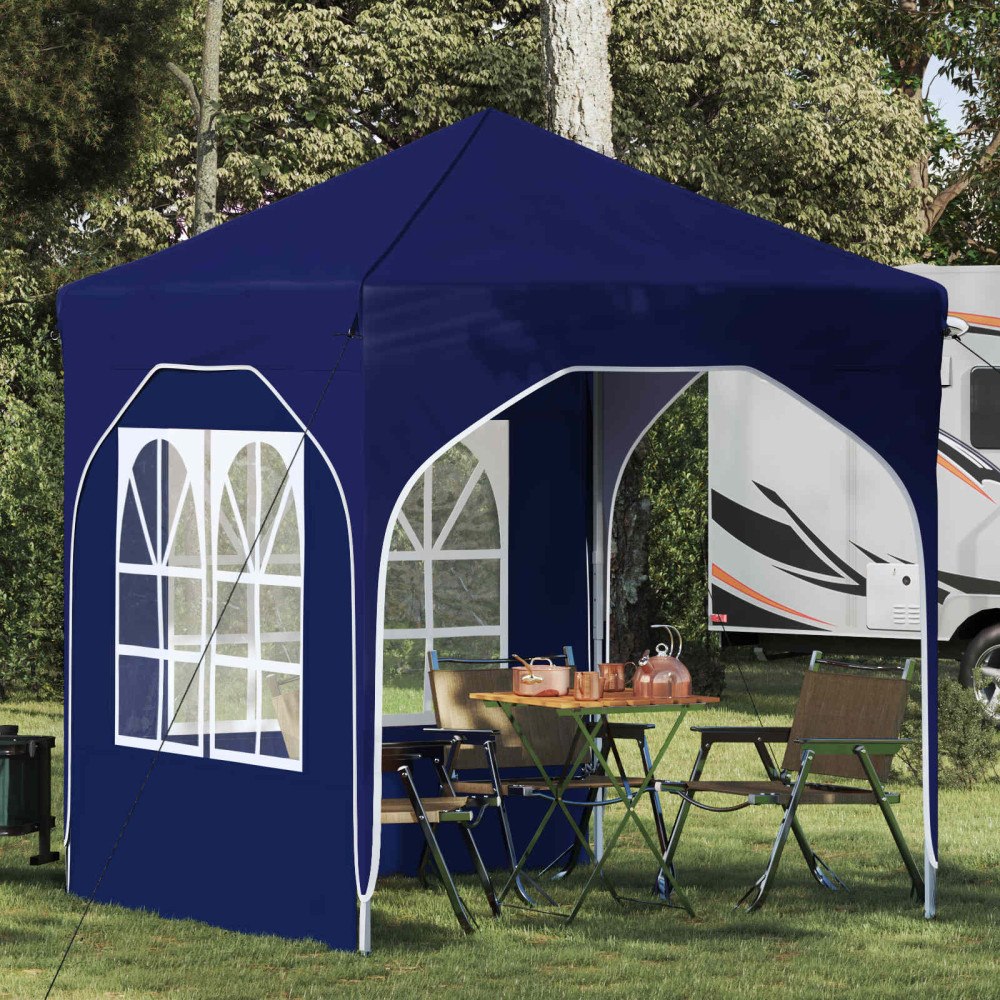 vidaXL Pop-up Partytält 192 x 192 x 245 cm Blå