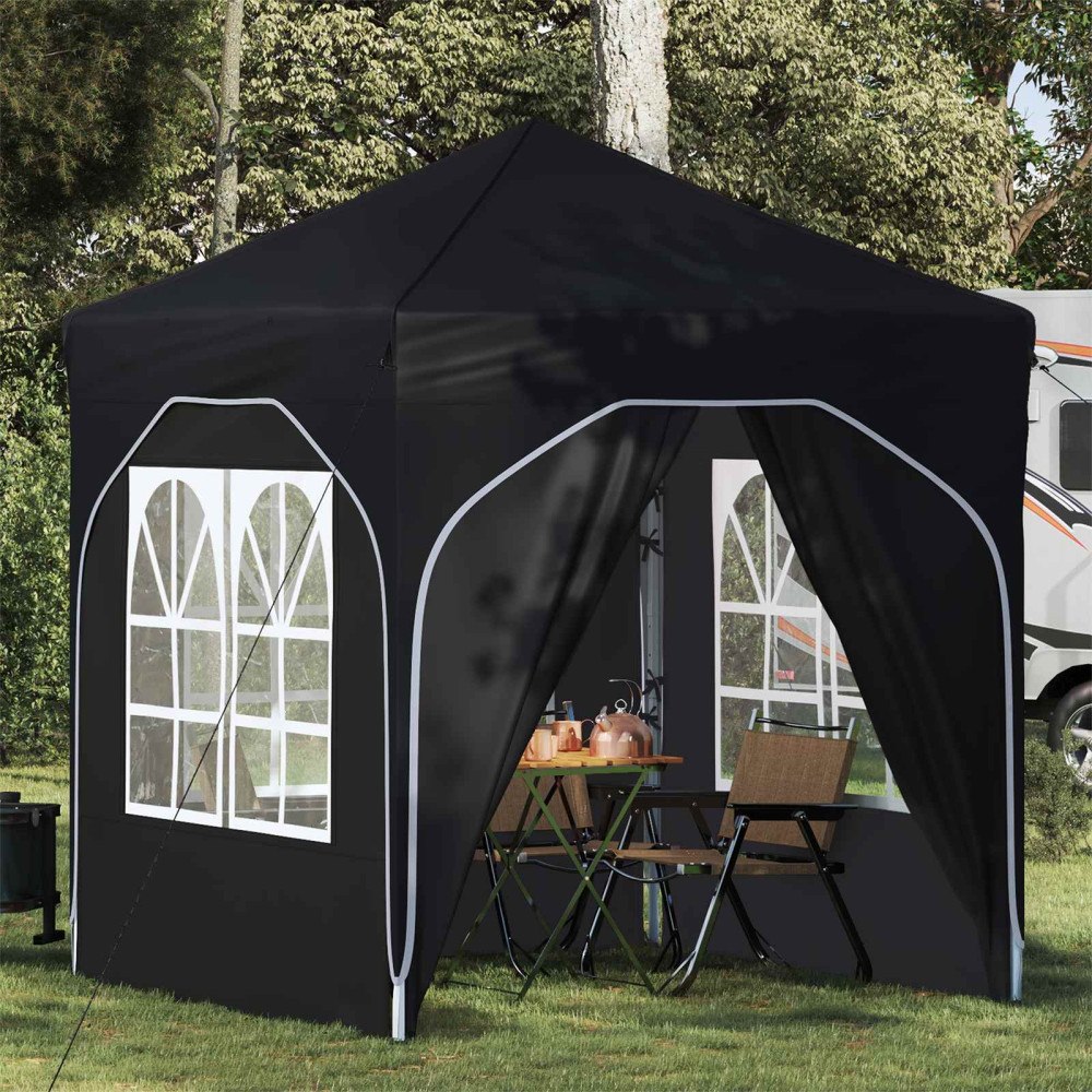 vidaXL Pop-up Partytält 192 x 192 x 245 cm Antracit