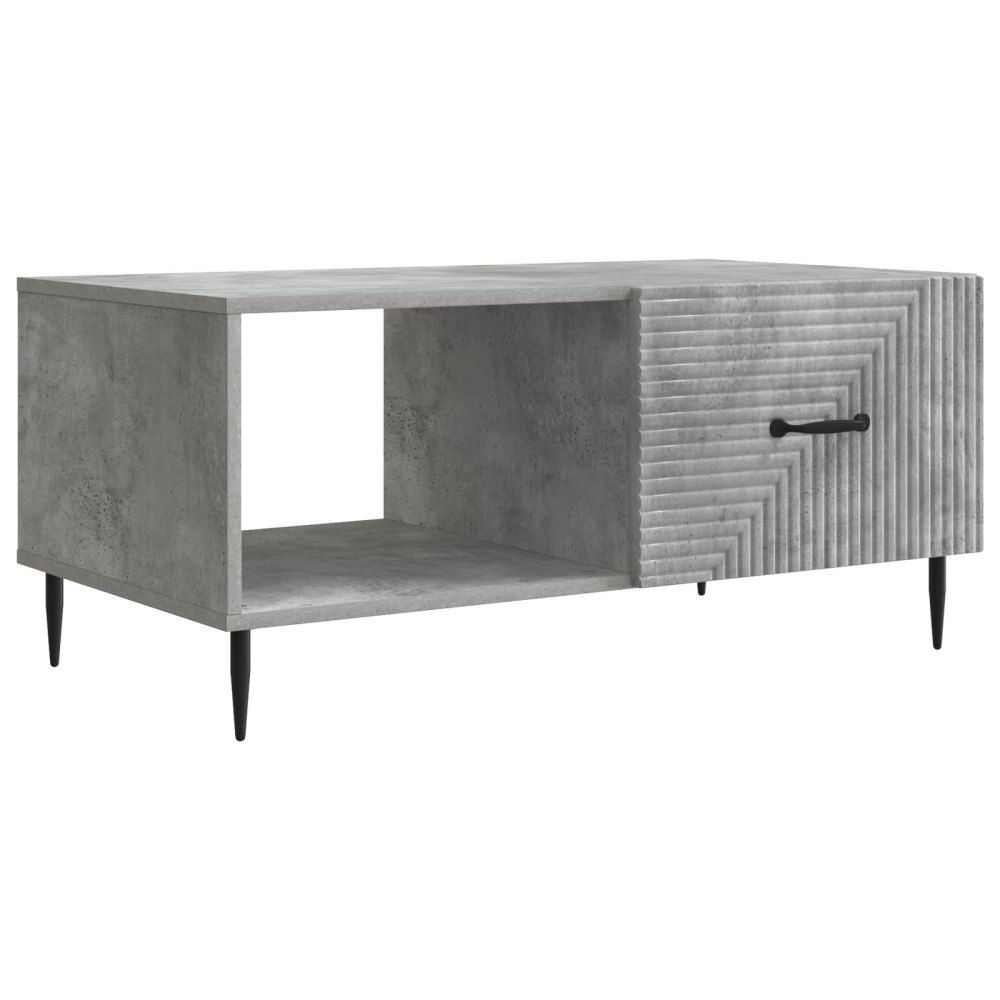 vidaXL Kaffeebord Betonggrå 90 x 50 x 40 cm Konstruerat trä