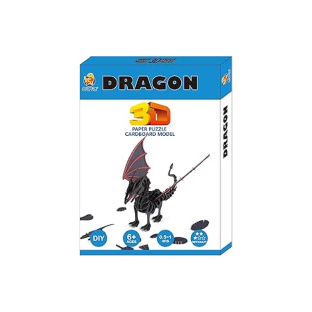 GO ON MAKE ME Dragon Card Puzzle