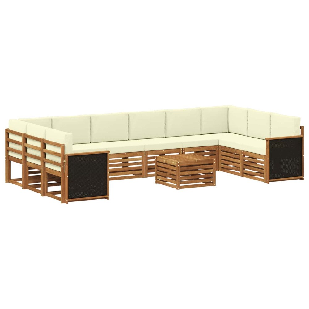 vidaXL Utomhussoffset 8 st
