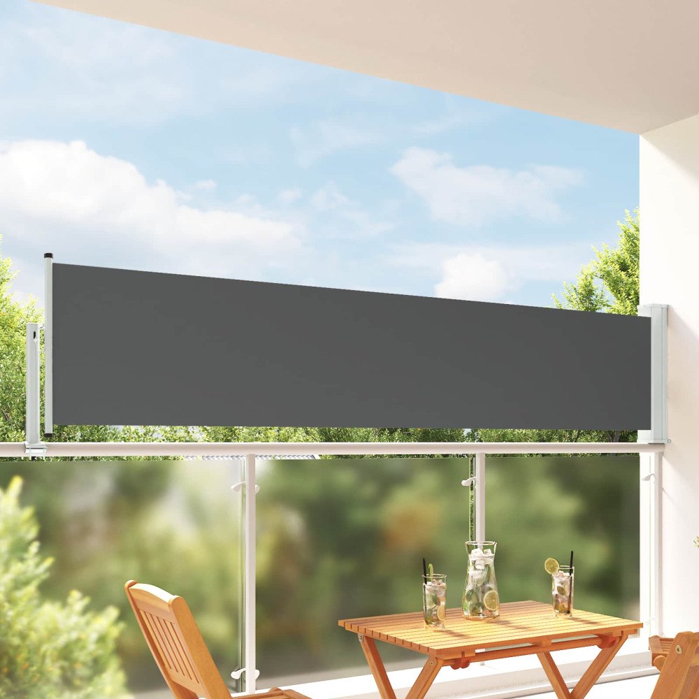 vidaXL Sido Markis 100% polyester, järn, stål