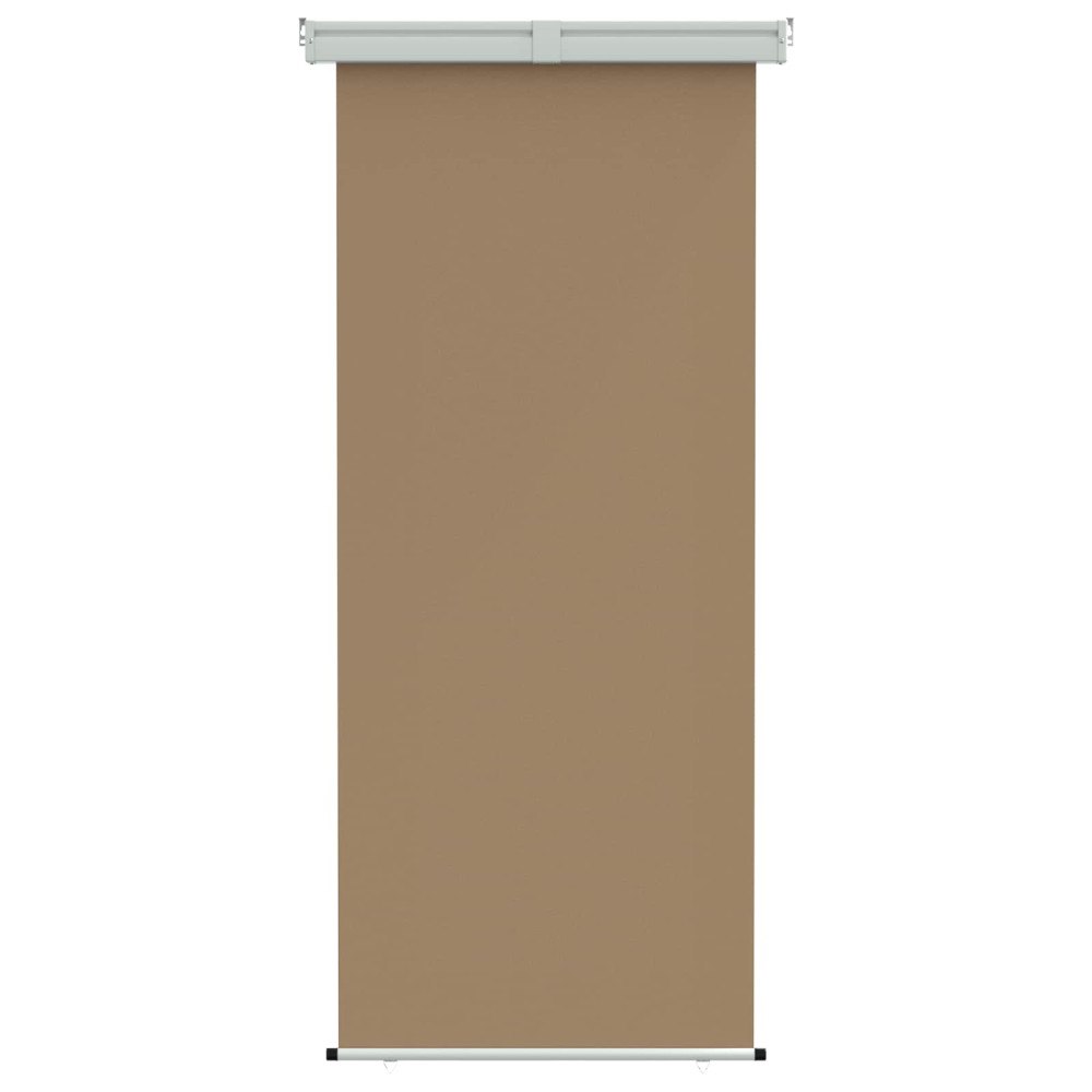 vidaXL Balkongsidomarkis 100% polyester, järn, stål