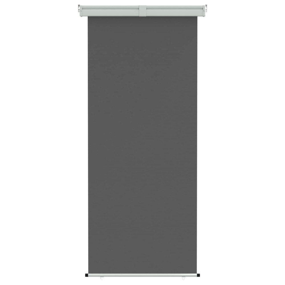 vidaXL Balkongsidomarkis 100% polyester, järn, stål