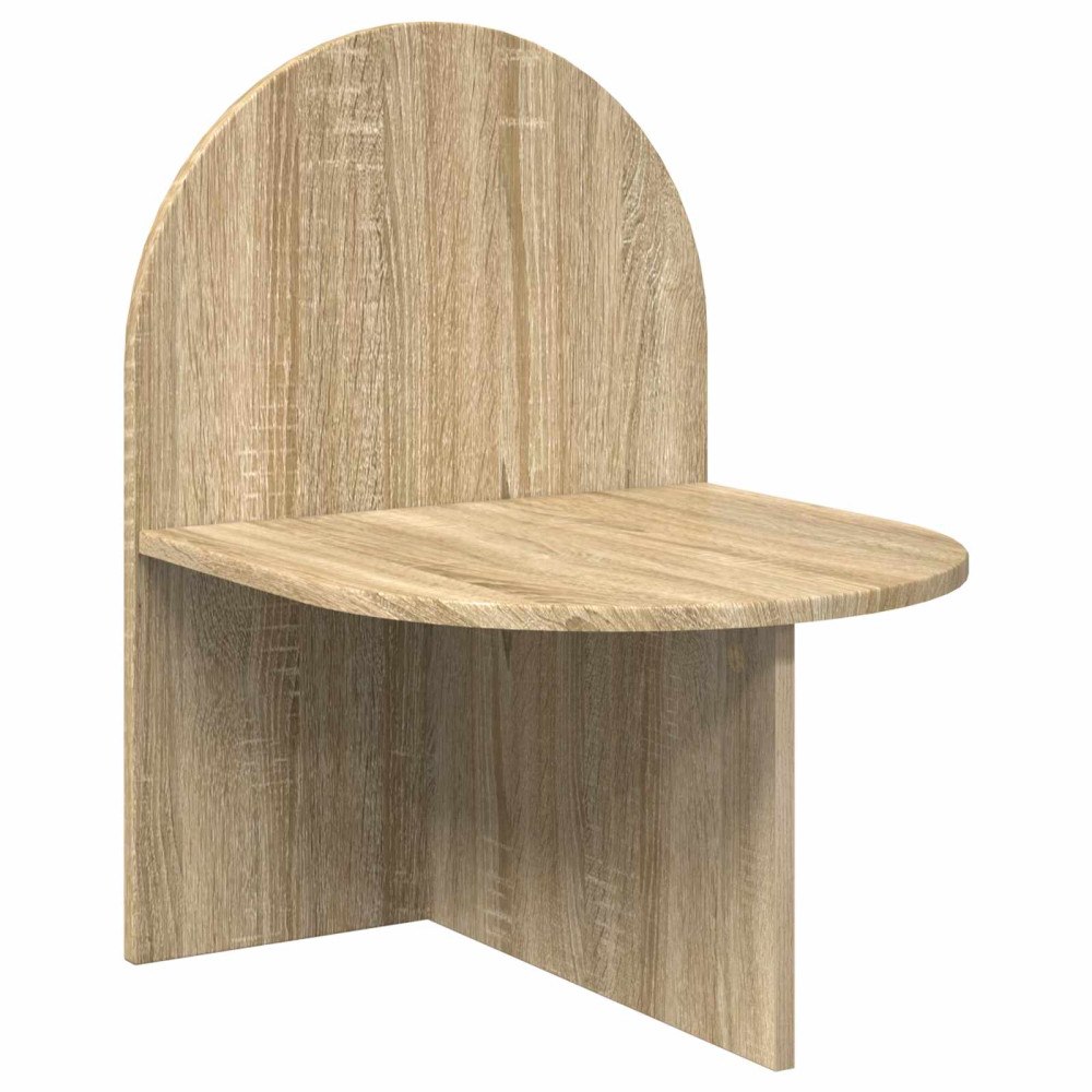 vidaXL Sängbord Sonoma-ek 48 x 49 x 65 cm Konstruerat trä