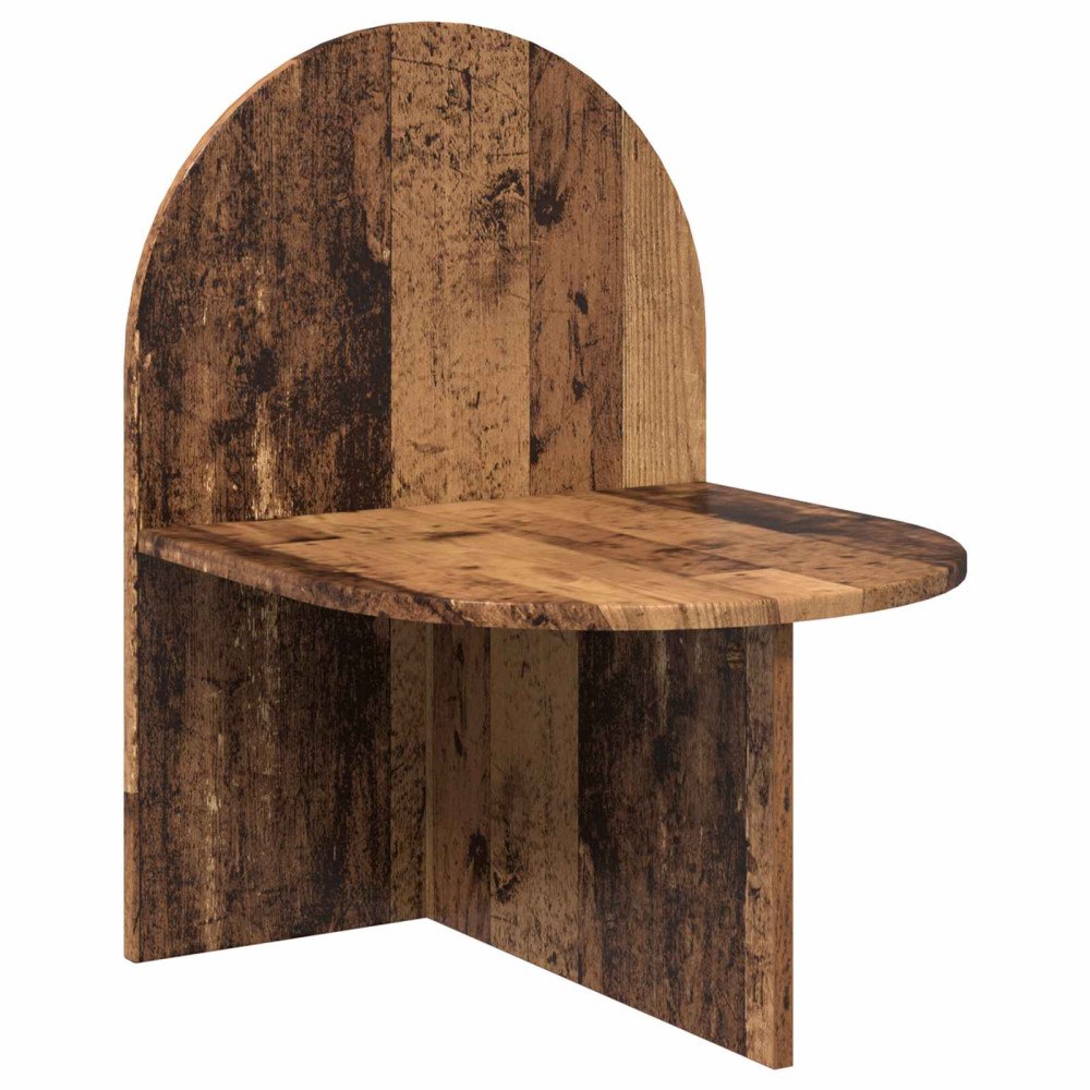 vidaXL Sängbord Gammalt trä 48 x 49 x 65 cm Konstruerat trä