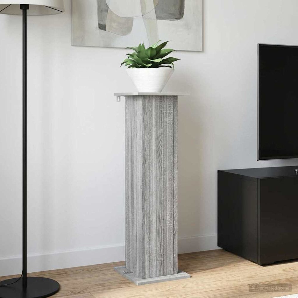 vidaXL Växtställ 2 pcs Grå sonoma-ek 30,5 x 30 x 100,5 cm