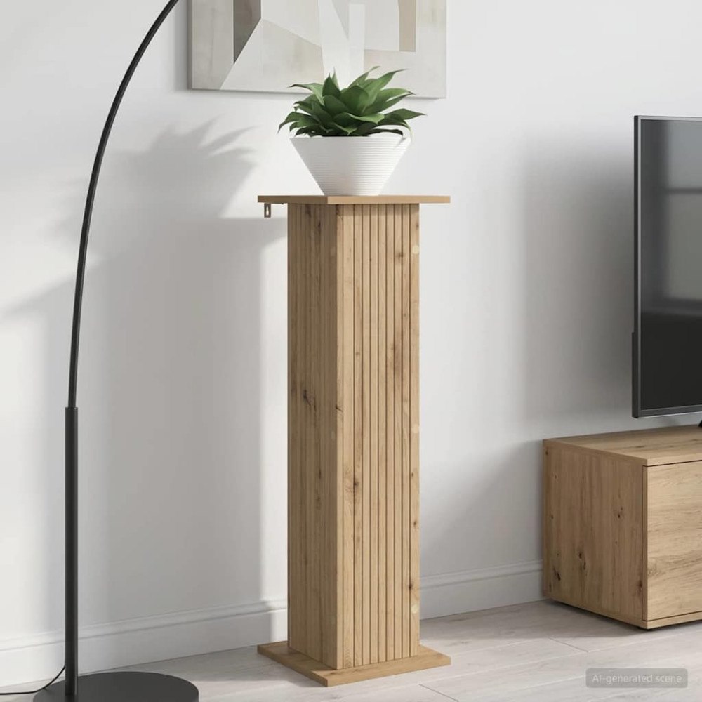 vidaXL Växtställ 2 pcs Artisan-ek 30,5 x 30 x 100,5 cm Konstruerat trä