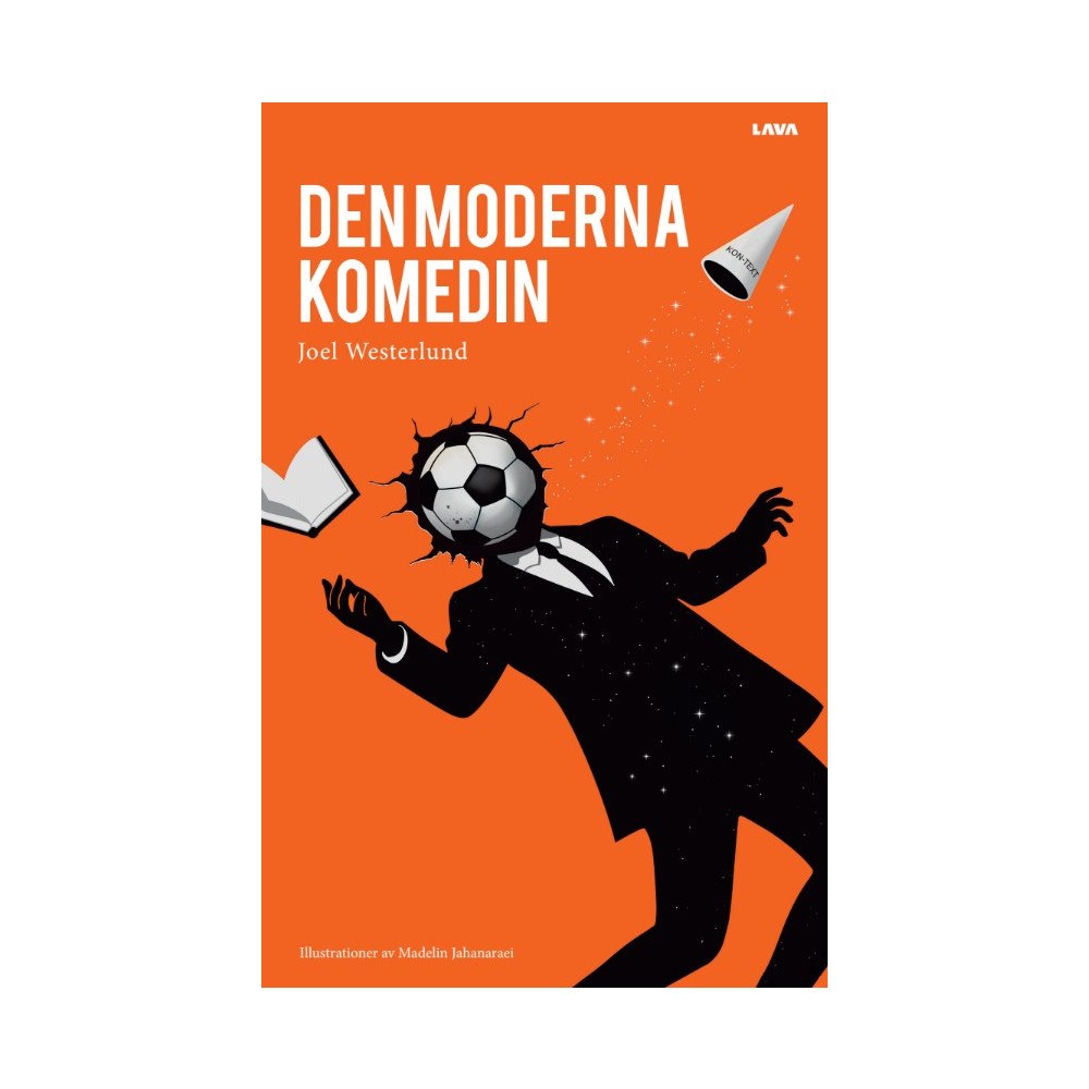 Joel Westerlund Den moderna komedin (bok, danskt band)