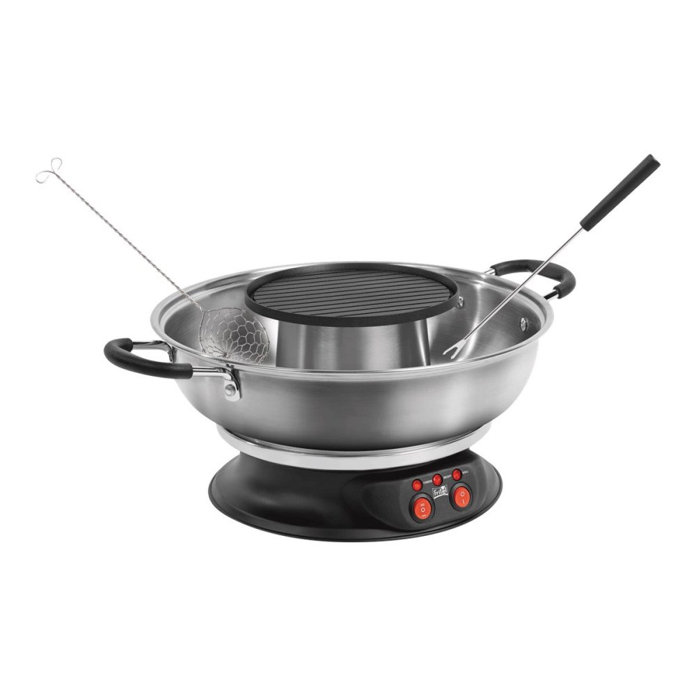 Fritel FRITEL FG 2970 - fonduegryta / grill - rostfritt stål svart