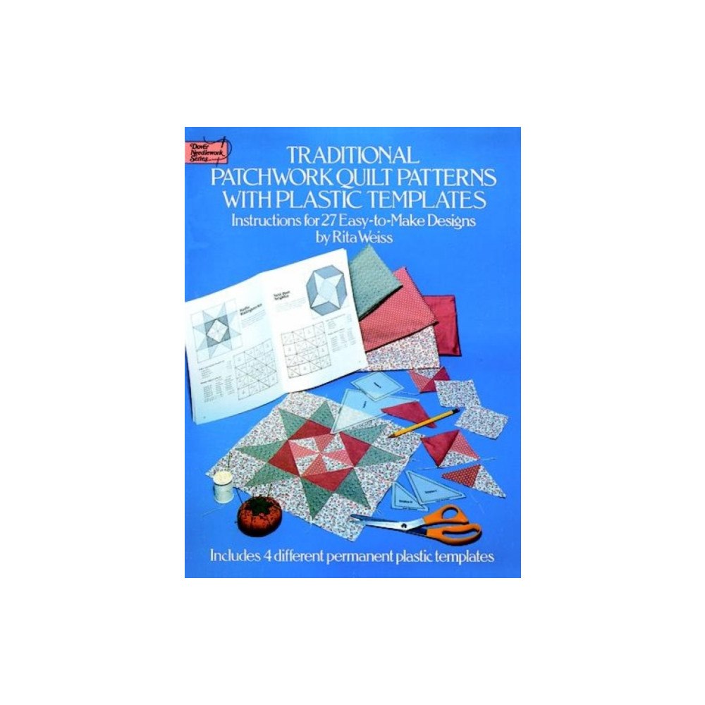 Dover publications inc. Traditional Patchwork Quilt Patterns with Plastic Templates (häftad, eng)