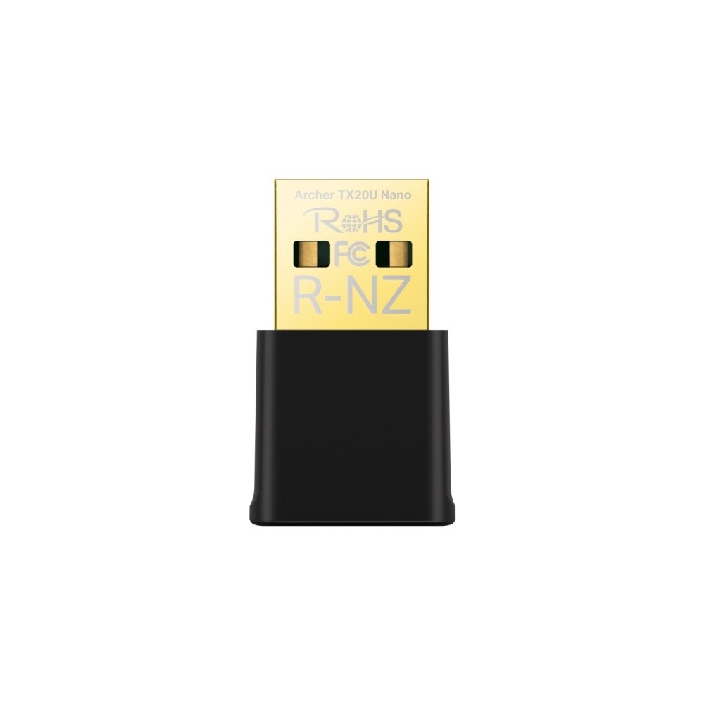 TP-LINK TP-Link Archer TX20U Nano, Trådlös, USB, WLAN, Wi-Fi 6 (802....