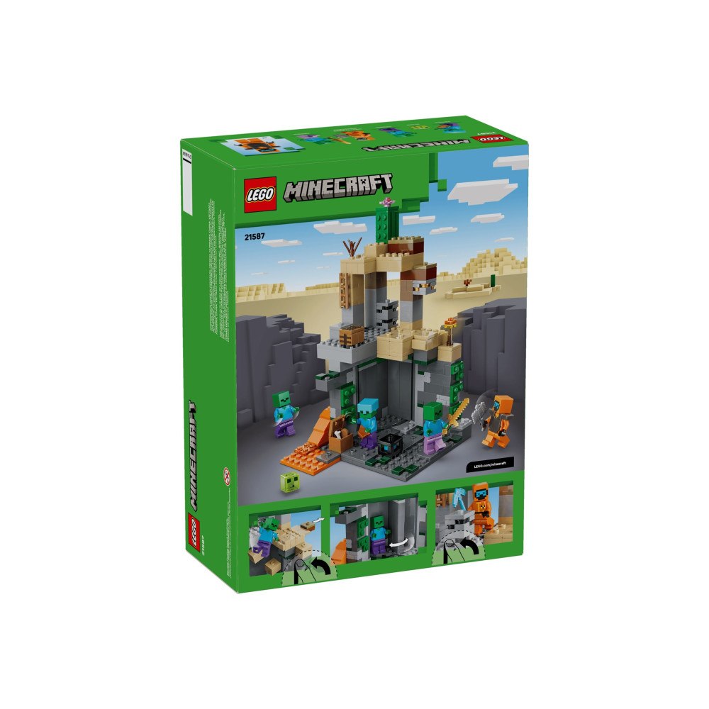LEGO LEGO Minecraft 21587 - Zombie Dungeong - byggsats