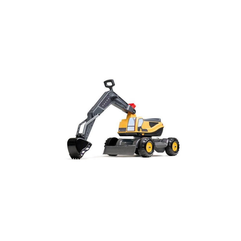 Falk Falk Claas Volvo Bagger mit Klappsitz, 1 År, 4 hjul, Plast,...