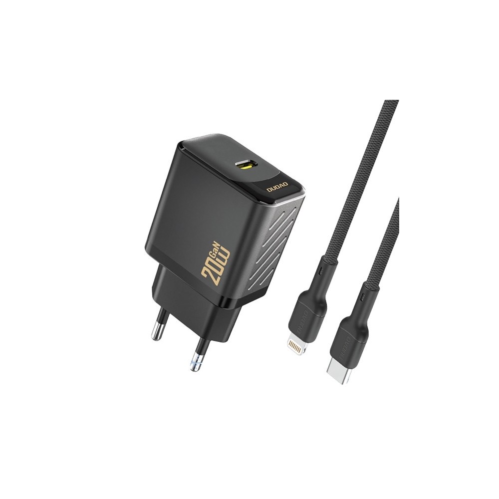 Dudao Dudao A26LEU adapter 20W 1×USB-C (1 m USB-C till Lightning)...