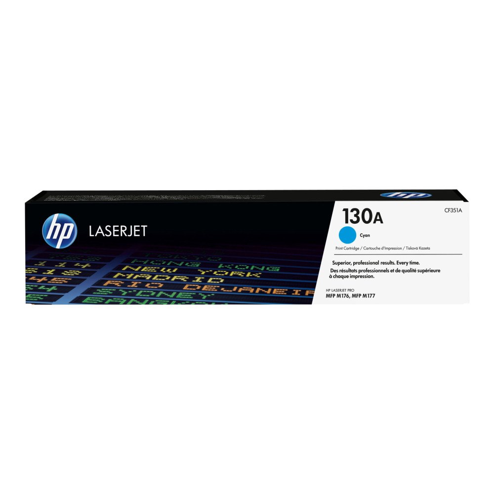 HP HP 130A - cyan - original - LaserJet - tonerkassett (CF351A)
