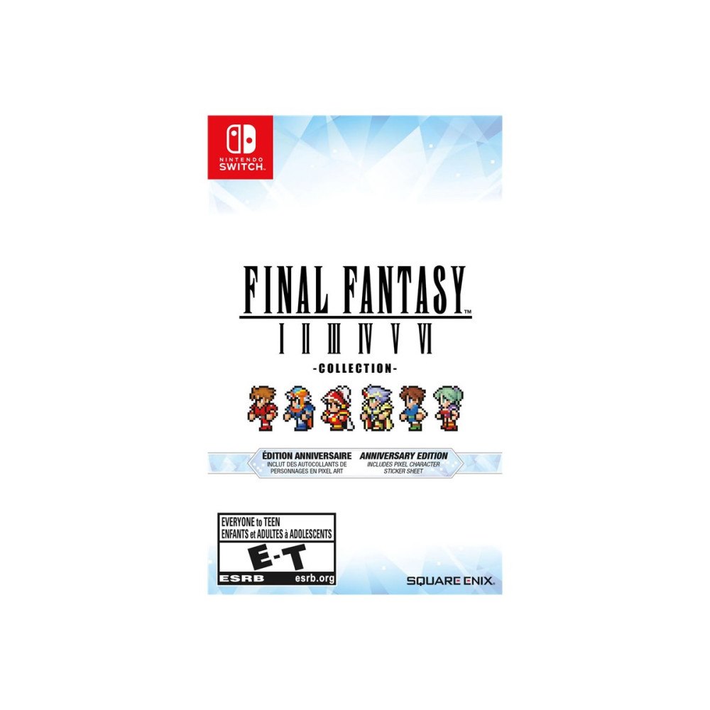 Square Enix Final Fantasy I-VI Collection Anniversary Edition Nintendo Switch