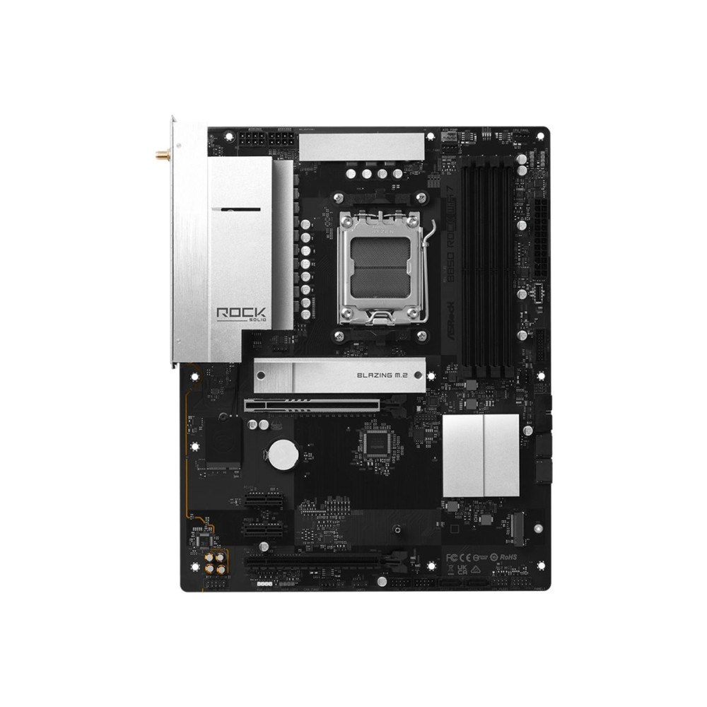 ASRock ASRock B850 Rock WiFi 7 - moderkort - ATX - Socket AM5 - AMD B850