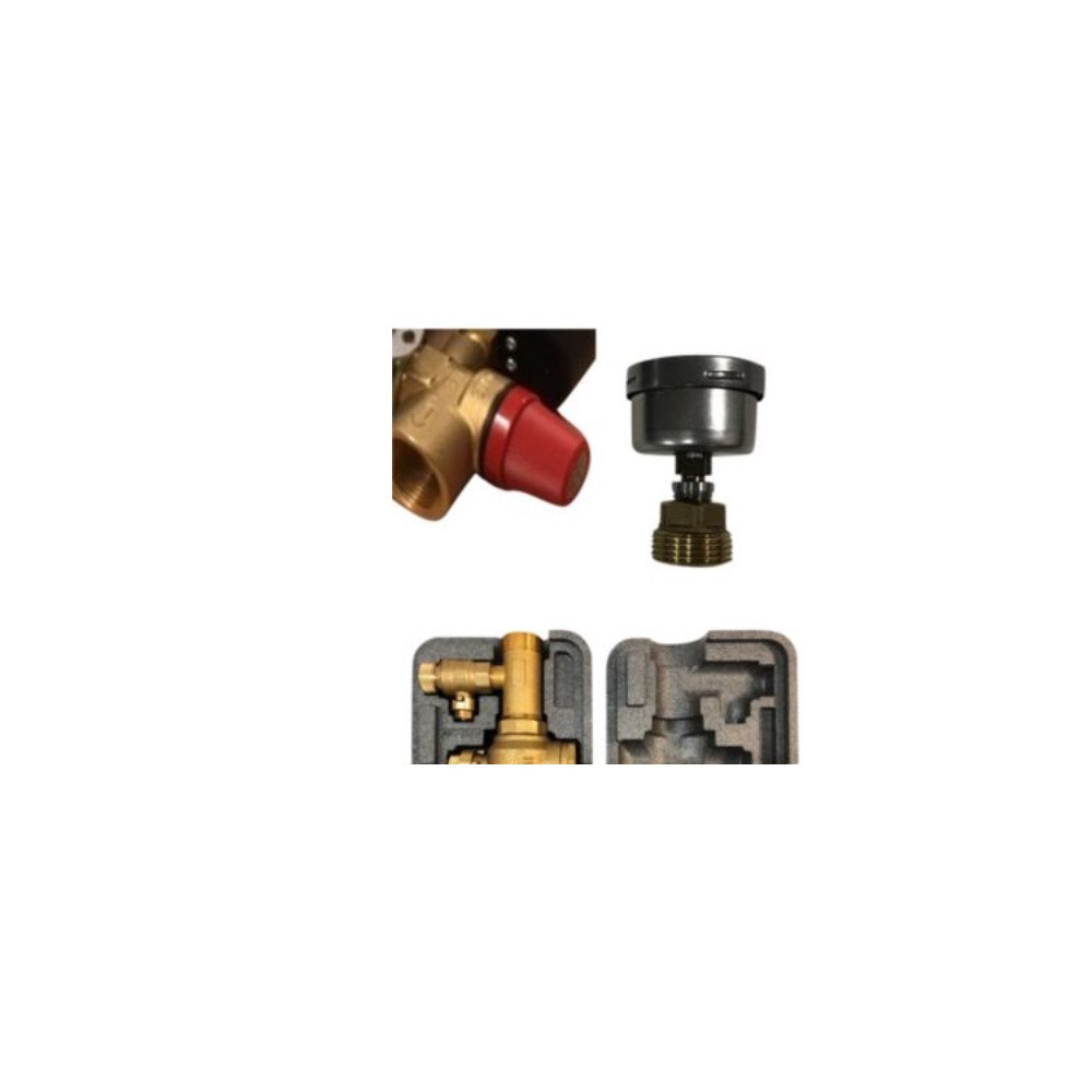 Bosch BOSCH brinesats med 3-bars säkerhetsventil, manometer och is...
