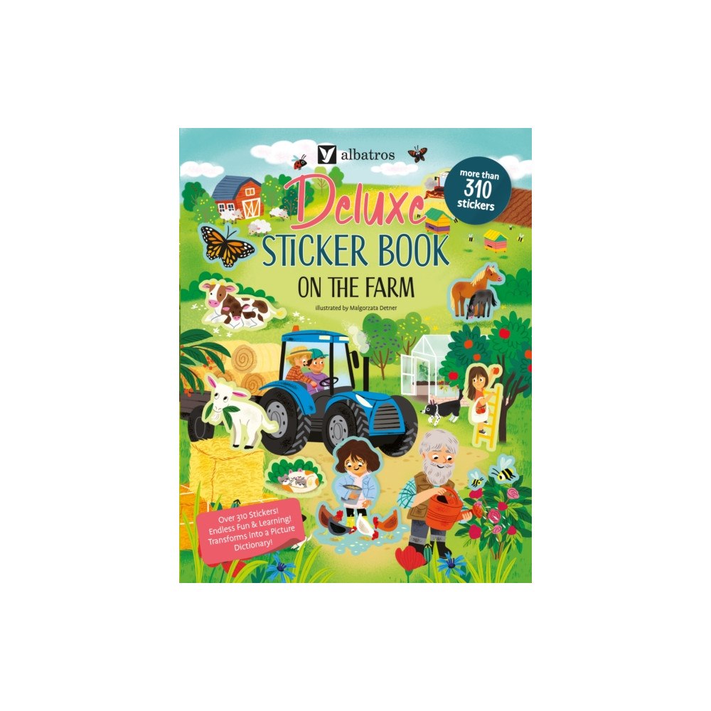 Albatros nakladatelstvi as Deluxe Sticker Book: On the Farm (häftad, eng)