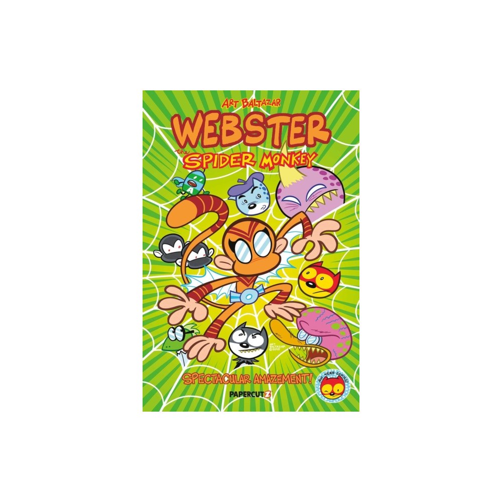 Papercutz Webster the Spider Monkey (häftad, eng)