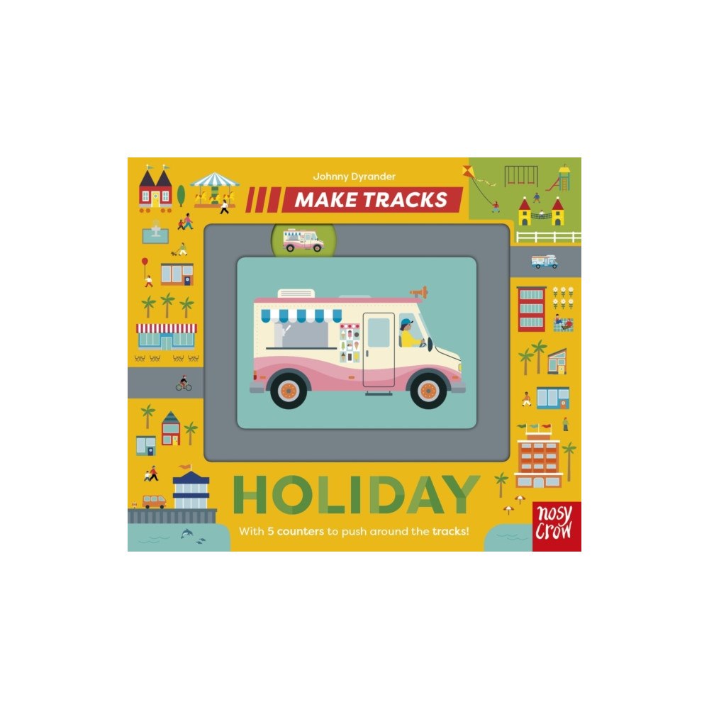 Nosy Crow Ltd Make Tracks: Holiday (bok, board book, eng)