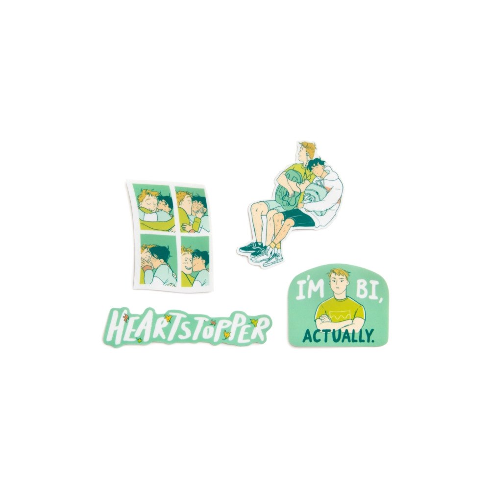 Out of Print Heartstopper Boy Meets Boy Sticker Set